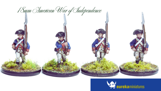 New American War of Independence Range in 18mm