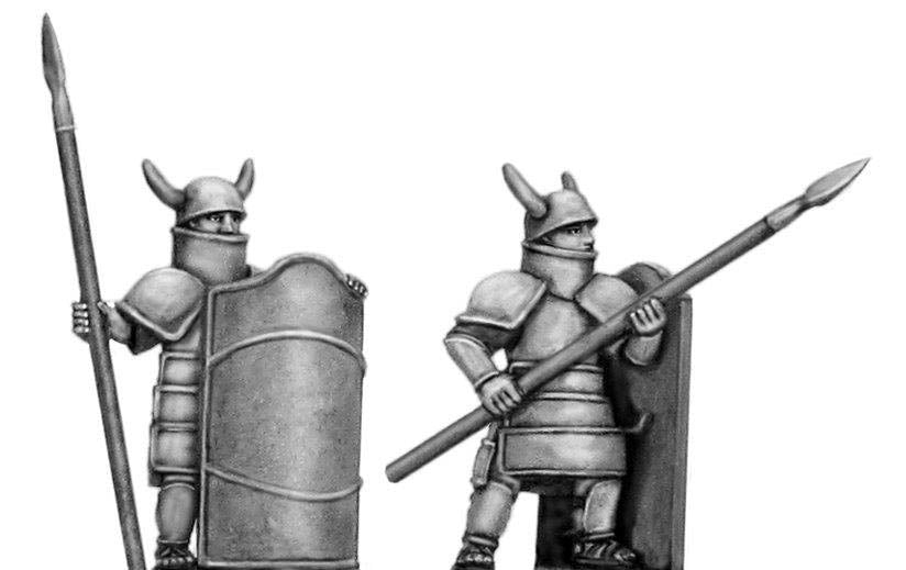 Bronze Age Greek hero in Dendra armour