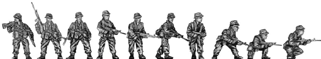 Rifle section (passive poses)