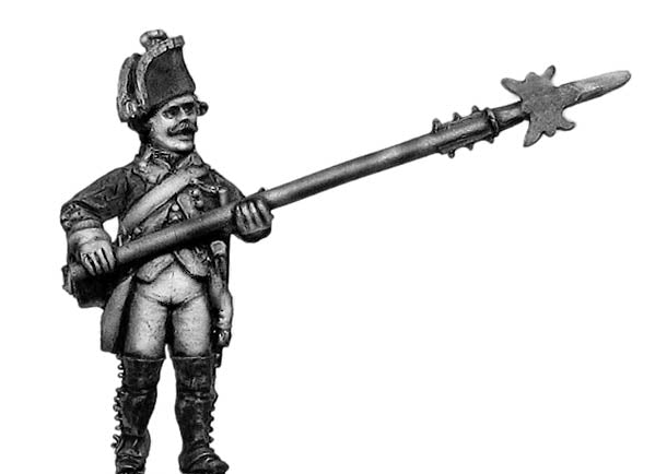 Russians 1799: Infantry NCOs, coat with lapels
