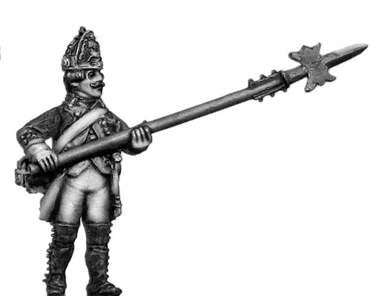 Russians 1799: Infantry NCOs, coat with lapels