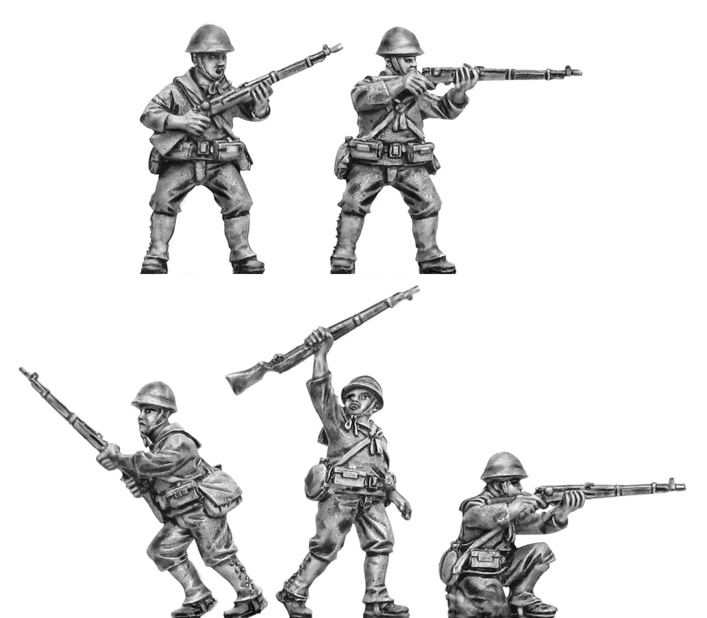 Japanese Naval Landing Infantry with rifle