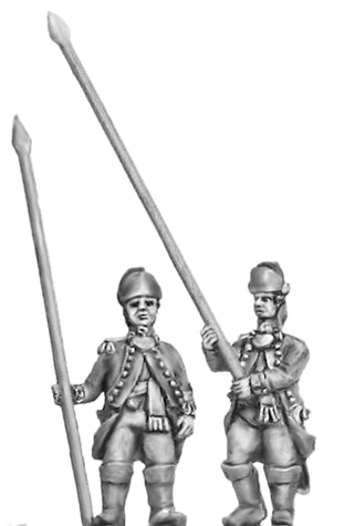 British Infantry in Saratoga cap, Ensign
