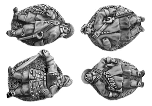 This is a photo of 18mm figures for the English Civil War by Eureka Miniatures