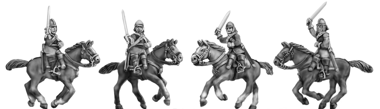 This is a photo of 18mm figures for the English Civil War by Eureka Miniatures