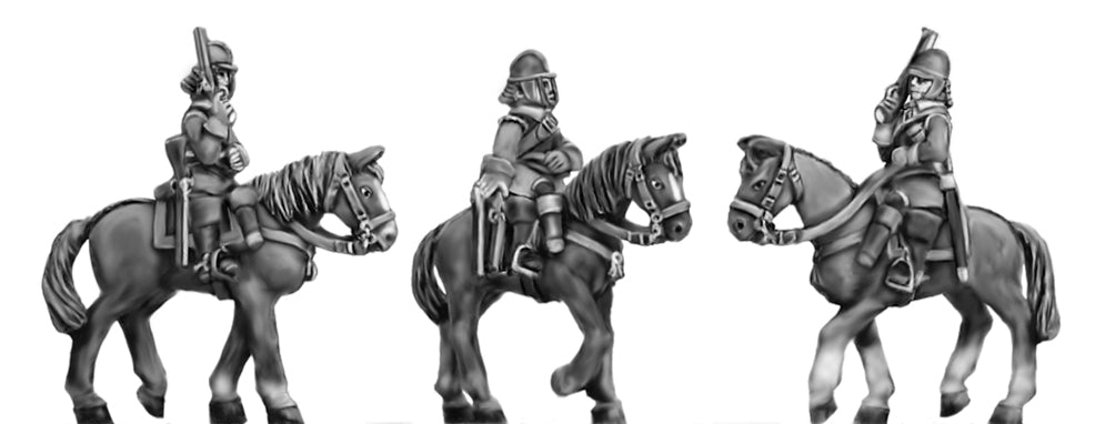 This is a photo of 18mm figures for the English Civil War by Eureka Miniatures