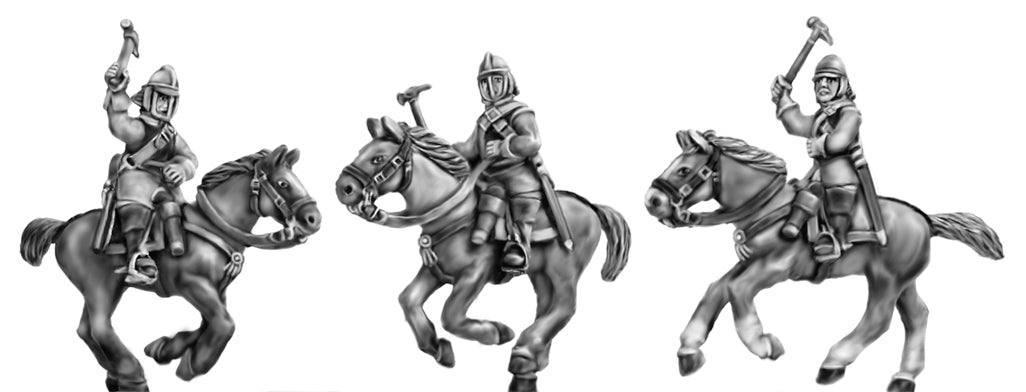 This is a photo of 18mm figures for the English Civil War by Eureka Miniatures