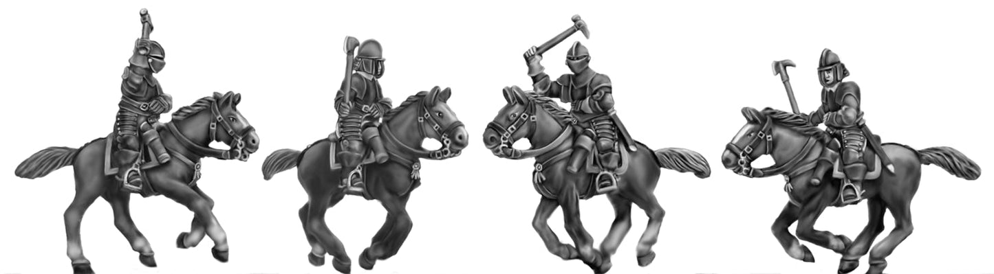 This is a photo of 18mm figures for the English Civil War by Eureka Miniatures
