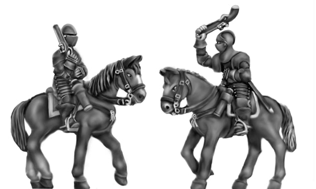 This is a photo of 18mm figures for the English Civil War by Eureka Miniatures