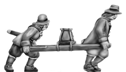 This is a photo of 18mm figures for the English Civil War by Eureka Miniatures