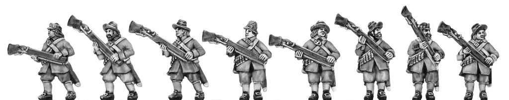 Shotte, advancing reverse musket