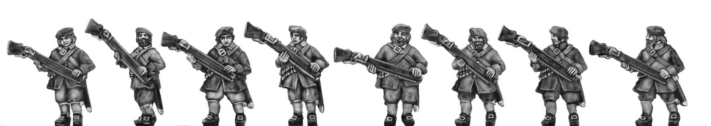 This is a photo of 18mm figures for the English Civil War by Eureka Miniatures