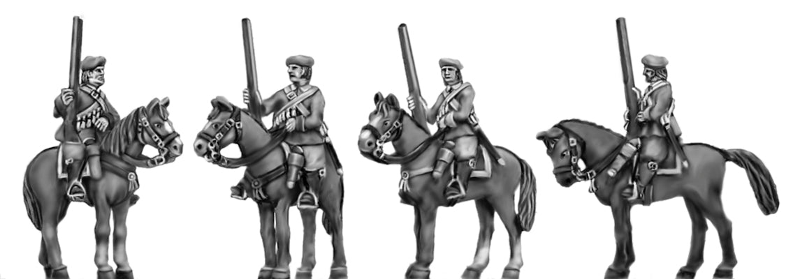 This is a photo of 18mm figures for the English Civil War by Eureka Miniatures