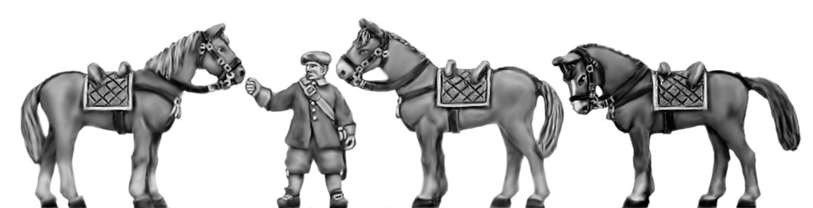 This is a photo of 18mm figures for the English Civil War by Eureka Miniatures