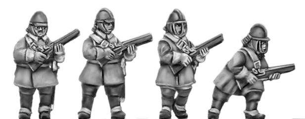 This is a photo of 18mm figures for the English Civil War by Eureka Miniatures