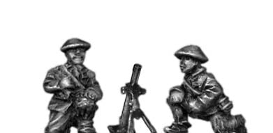 Viet Minh 60mm mortar and crew