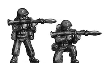 Russian infantry firing RPG-7
