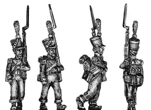 Grenadier, marching, campaign dress