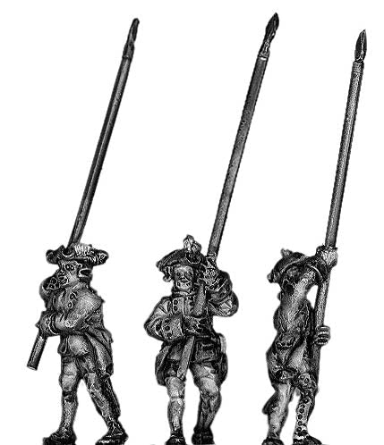 German Musketeer standard bearer