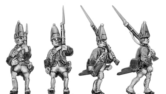 300SYW512 Fusilier in mitre marching