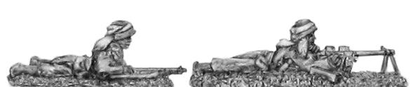 Somali dubat in turban LMG - 2 fig set