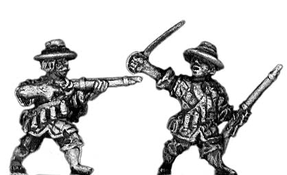 Arquebusier, floppy hat