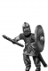  Geat thegn, Late Roman cavalry helmet, spear and shield: action 