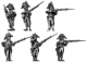  Fusilier, bicorne, ragged campaign uniform, firing and loading 