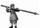  Tyrolean woman with pole arm 