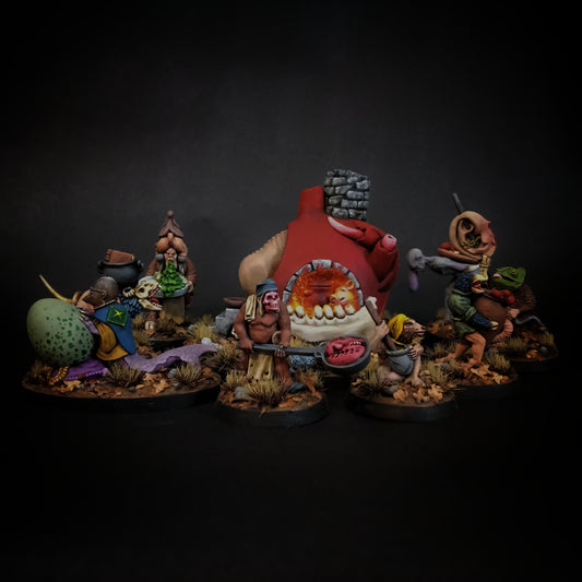 100KAS60 Hells Kitchen Set (9 figures and oven)