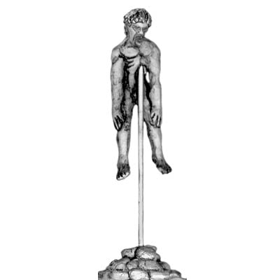Assyrian impaled prisoner