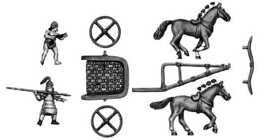 Bronze Age Greek Chariot and Dendra armoured crew