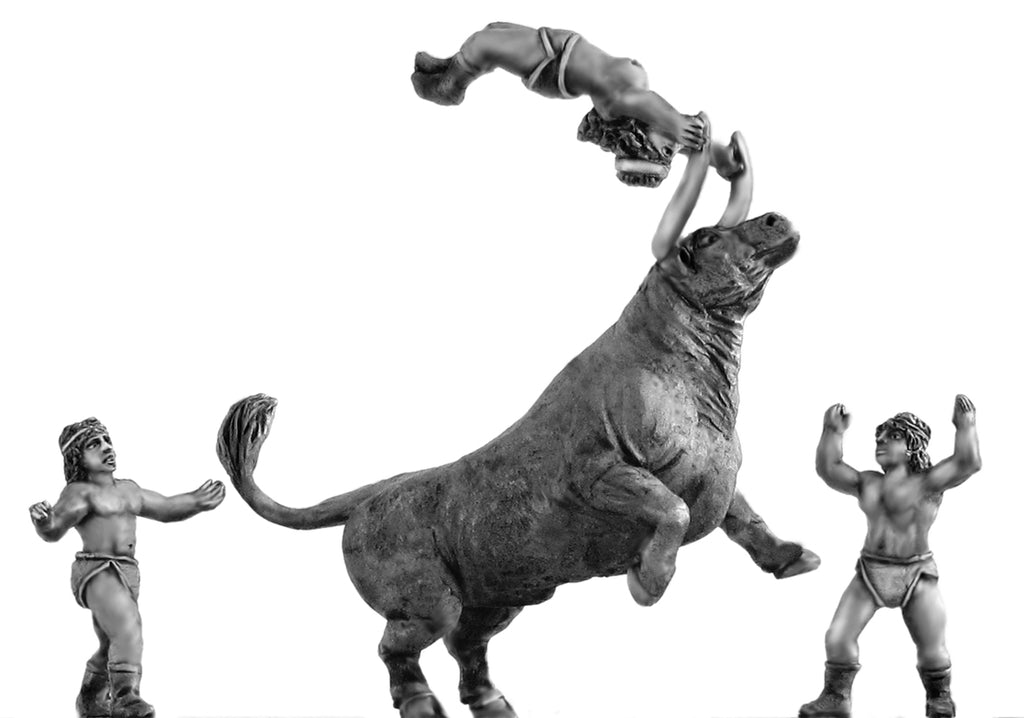 100CIV65 Minoan Bull Leapers