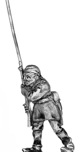 1890 Greek Evzone standard bearer