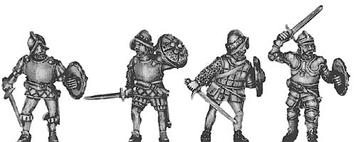 100CON01 Swordsman in armour