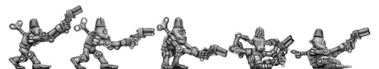 Clockwork fezzed monkey with pistol
