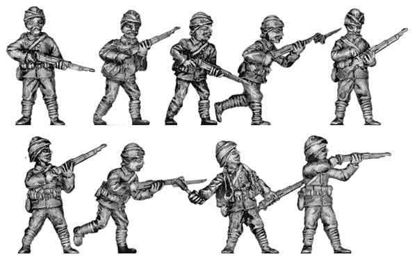 WW1: Turkish infantry