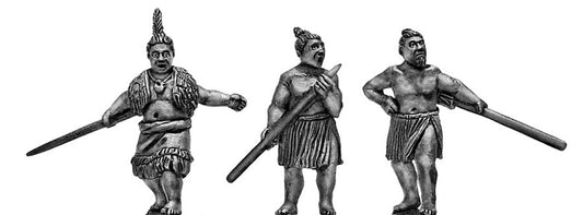 Maori with Pouwhenua