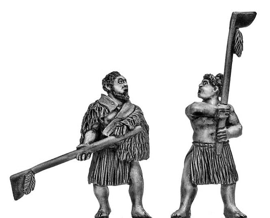 Maori with Tewhatewha