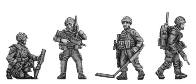 100MOD405 British support troops, helmet