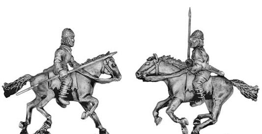 Pathlagonian cavalry, wicker helmet, spear/javelin