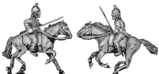 Pathlagonian cavalry, felt cap, spear/javelin