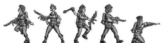 Rocket girls in side caps