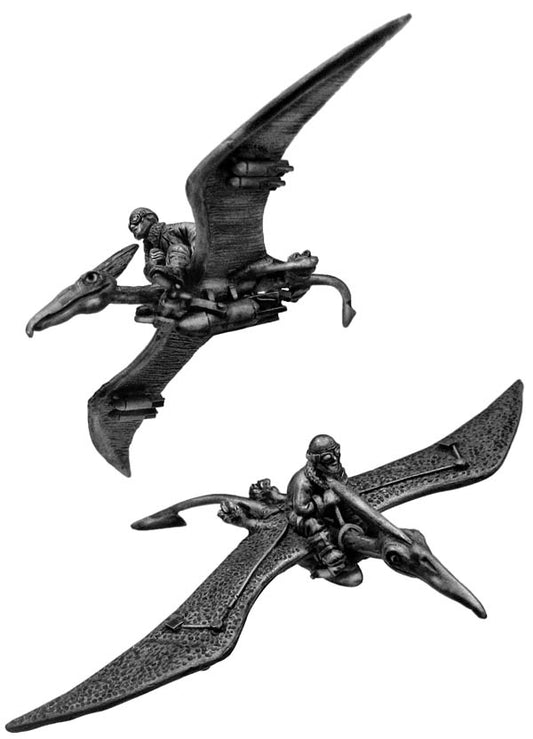 Stukasaurus with Luftwaffe pilot and bomb load