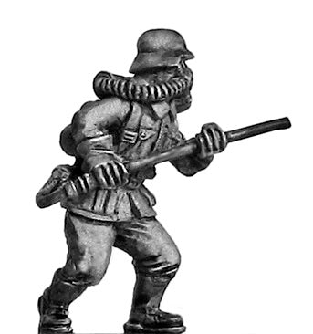 Stormtrooper in gasmask flammenwaffer