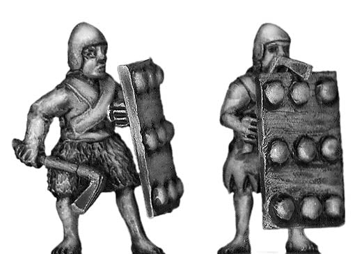 Sumerian front rank axeman