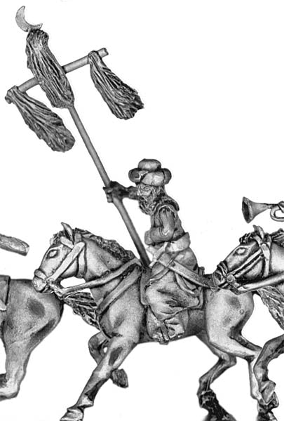 100TRK06 Sipahi cavalry standard bearer