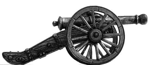 Revolutionary France: French 12-pdr gun with equipment