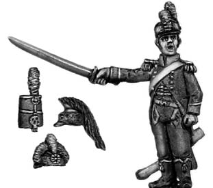 Revolutionary France: Horse Artillery officer chasseur coat