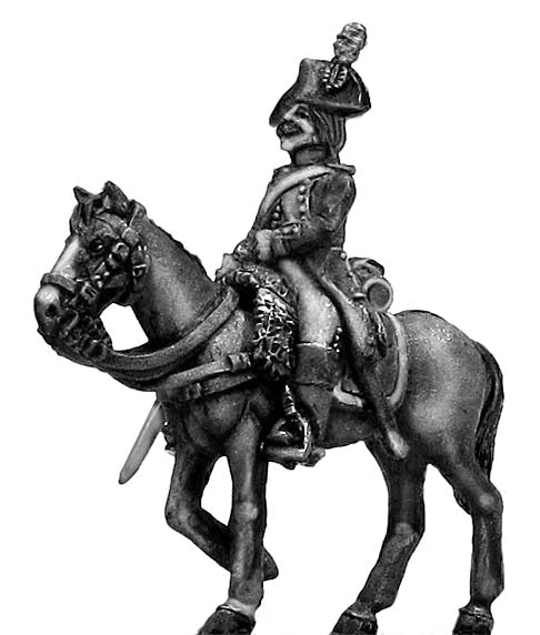 Revolutionary France: Heavy cavalry officer at rest